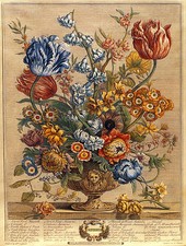 April flowers 22x30 for sale  Cambria