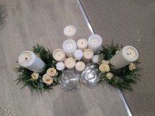 Wedding candles floral for sale  BIRKENHEAD
