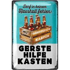 Retro blechschild bier gebraucht kaufen  Berlin