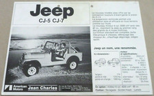 1980 jeep cj5 d'occasion  Libourne
