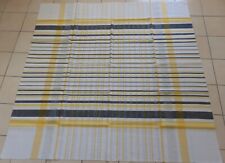 Nappe rayures jaune d'occasion  Yvetot