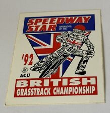 Vintage speedway star for sale  BRISTOL