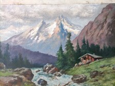 Tableau ancien paysage d'occasion  Carqueiranne