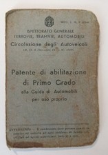 Patente abilitazione primo usato  Zeccone