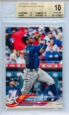 Atualização Topps 2018 US250 Ronald Acura Jr Beckett BGS 10.5 da Black Label RC comprar usado  Enviando para Brazil