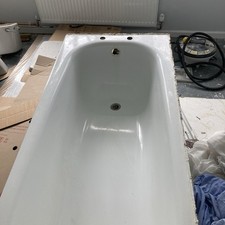 Steel enamelled bath for sale  LONDON