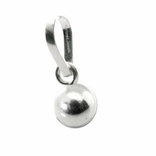 Usado, Redondo Bola Goli Colgante Curación Puro Plata Remover Negatividad Rojo Libro comprar usado  Enviando para Brazil