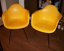 Pair yellow molded for sale  Brooklyn