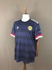 Camiseta Adidas masculina Scottish FA Team tamanho 2XL poliéster azul comprar usado  Enviando para Brazil