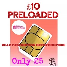 Credit preloaded three for sale  BRADFORD