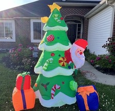 7ft inflatable christmas for sale  Davison