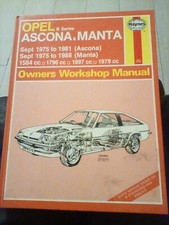 Opel ascona manta for sale  KING'S LYNN