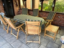 Gartenmöbel set holz gebraucht kaufen  Winsen