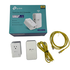 Adaptador de rede WiFi Powerline TP-Link TL-WPA7617 e extensor de banda dupla #U0102 comprar usado  Enviando para Brazil