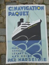 Grande affiche compagnie d'occasion  France