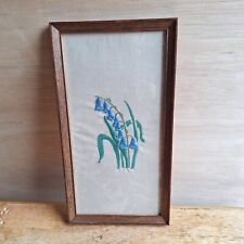 Vintage embroidery flowers for sale  SHOREHAM-BY-SEA
