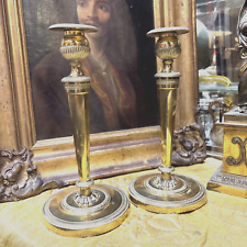 Paire bougeoirs chandeliers d'occasion  Craponne