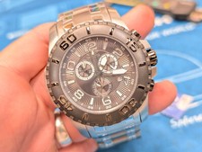 Usado, Relógio de pulso masculino invicta pro diver mergulho feito na Suíça chrono aço inoxidável 53mm comprar usado  Enviando para Brazil