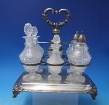 Silverplate cruet set for sale  Waukesha