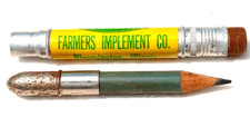 Lápis-bala NOS "JOHN DEERE * Farmers Implement Co. * Bloomington, Illinois" comprar usado  Enviando para Brazil