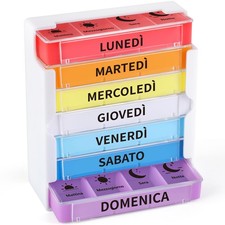 Opret portapillole settimanale usato  Italia