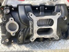 Coletor de admissão Edelbrock Performer EPS 1955-86 bloco pequeno Chevy, preto 27013 comprar usado  Enviando para Brazil