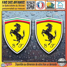 Stickers autocollant ferrari d'occasion  Aillevillers-et-Lyaumont