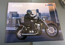 Folheto publicitário de motocicleta Suzuki Intruder VS 750 & VS 1400GLL  comprar usado  Enviando para Brazil