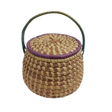 Vtg sweetgrass basket for sale  Georgetown