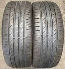 Usado, 2 pneus de verão Continental ContiSportContact 5 * Sael + Silent 255/45 R22 107Y R comprar usado  Enviando para Brazil