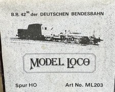 Model loco ml203 gebraucht kaufen  Grefrath