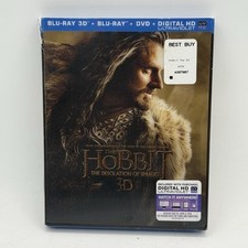 The Hobbit The Desolation of Smaug Blu-ray 3D + 2D + DVD With Slipcover comprar usado  Enviando para Brazil