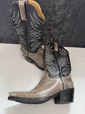 Stivali cowboy vintage usato  Spedire a Italy