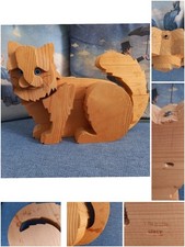 Vintage scultura legno usato  Valdastico