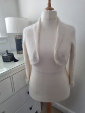 Ivory bridal bolero for sale  AYR