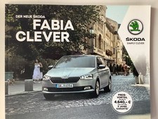 Prospekt skoda fabia gebraucht kaufen  Amrum