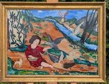 Antique c1930s naive for sale  CAMBRIDGE