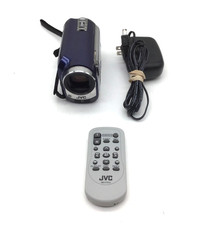 JVC Everio GZ-MG630AU 60GB HDD Kamera niebieska z akcesoriami na sprzedaż  Wysyłka do Poland