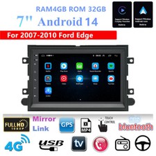 Navegação GPS rádio estéreo carro para 2007-10 Ford Edge com Carplay 7"" Android 14 4GB+32GB, usado comprar usado  Enviando para Brazil