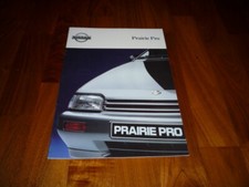 Nissan prairie pro d'occasion  Expédié en Belgium
