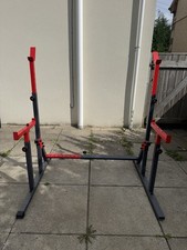 Adjustable barbell rack for sale  SWANSEA
