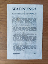 Riginales englisches flugblatt gebraucht kaufen  Braunschweig