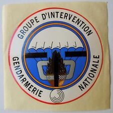 Autocollant gign groupe d'occasion  Toulon-