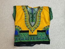 African dashiki yellow for sale  EXMOUTH