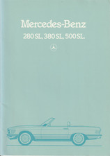 Prospekt mercedes 107 gebraucht kaufen  Würzburg