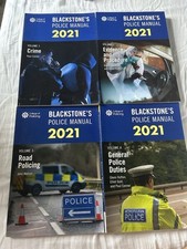 Blackstone police manual for sale  SWANSEA
