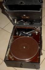Phonographe gramophone vintage d'occasion  Nancy-