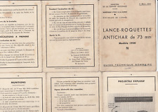 Manuel lance roquettes d'occasion  Noyon