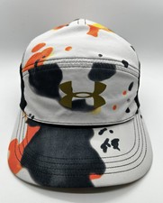 Boné Under Armour Runner ultra leve feminino ajustável manchas loucas branco poli comprar usado  Enviando para Brazil