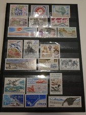 Taaf lot timbres d'occasion  Grièges